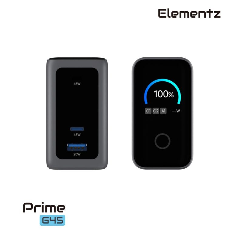 Elementz MagPrime G45 15000mAh CCC認證行動電源(帶TFT顯示屏幕)
