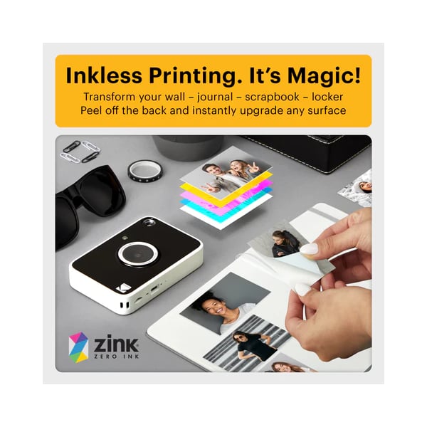 Kodak 柯達 Printomatic+ 即影即有數碼相機(黑色)