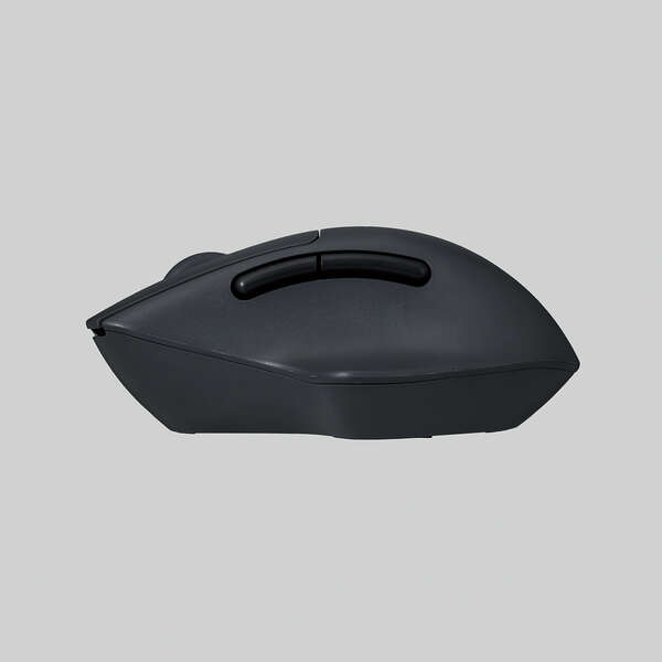 ELECOM SHELLPHA 五鍵 三模無線滑鼠(黑色-M Size)