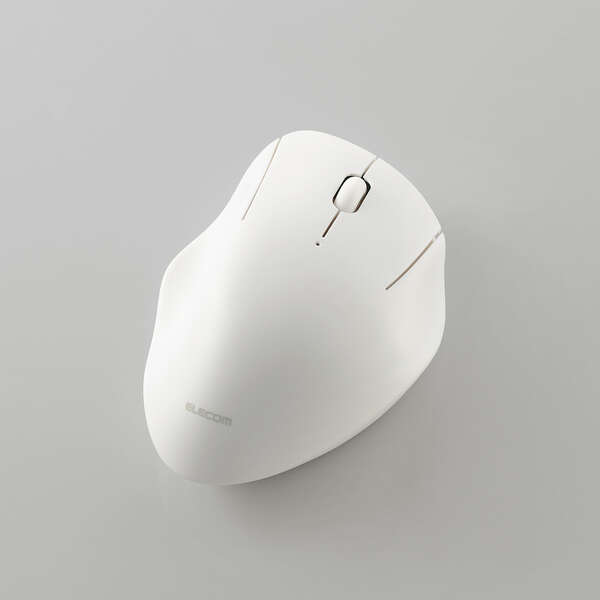 ELECOM SHELLPHA 三鍵 三模無線滑鼠(白色-S Size)