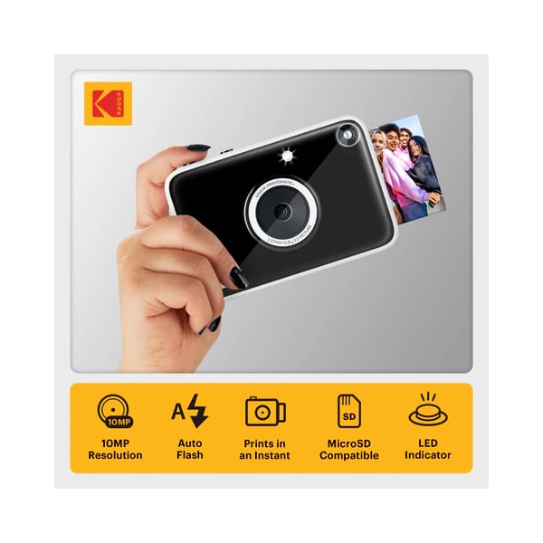 Kodak 柯達 Printomatic+ 即影即有數碼相機(黑色)