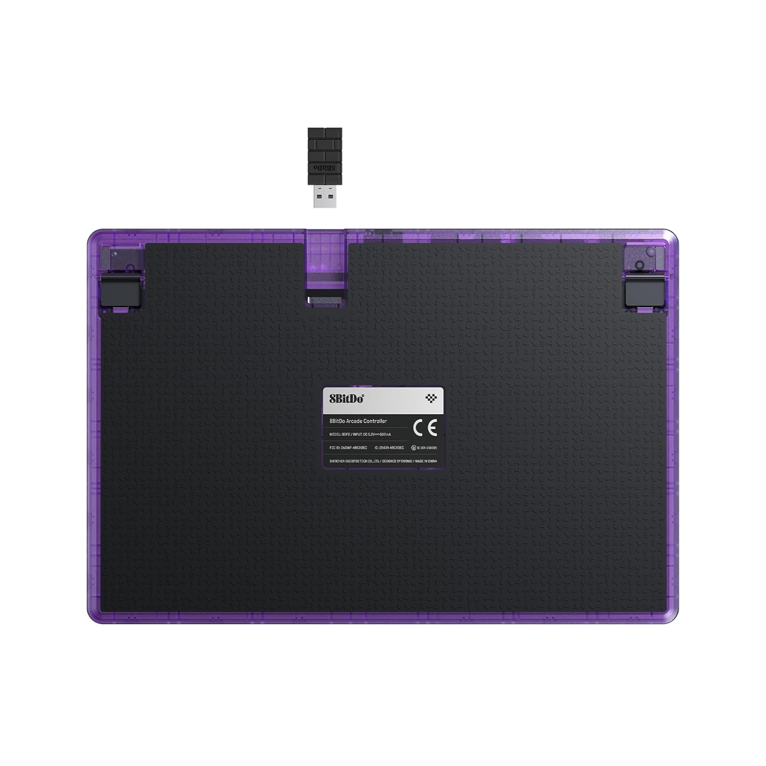 8BitDo 八位堂 天刃星 無線全按鍵街機控制器(透明紫)