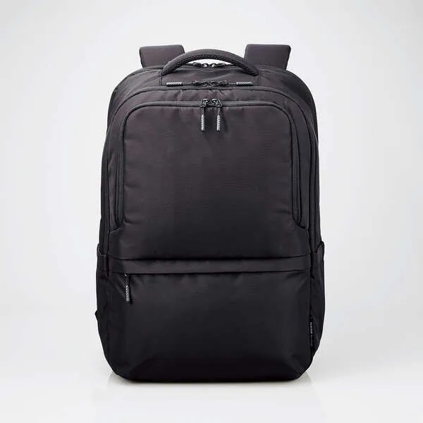 ELECOM BUSINESS 27L 可擴展大容量商務背包(黑色)