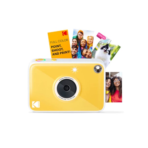 Kodak 柯達 Printomatic+ 即影即有數碼相機(黃色)
