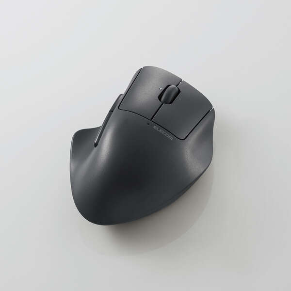 ELECOM SHELLPHA 五鍵 三模無線滑鼠(黑色-M Size)