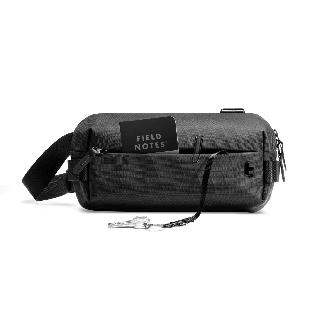 tomtoc Explorer-T21 X-Pac S Pro 斜肩包(可收納iPad Mini)(T21S1D2)(Black)