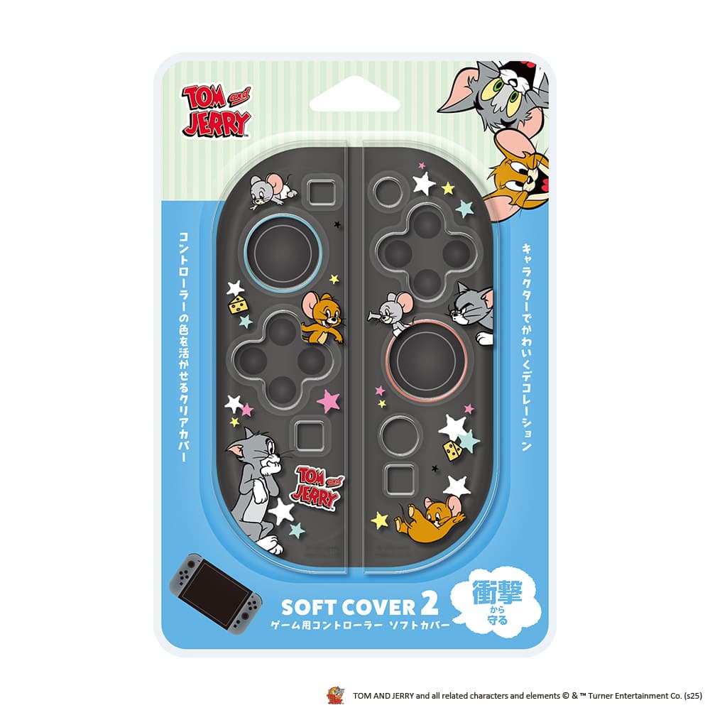 PGA 迪士尼 : NS2 Joy-Con TPU保護套(湯姆貓與傑利鼠)