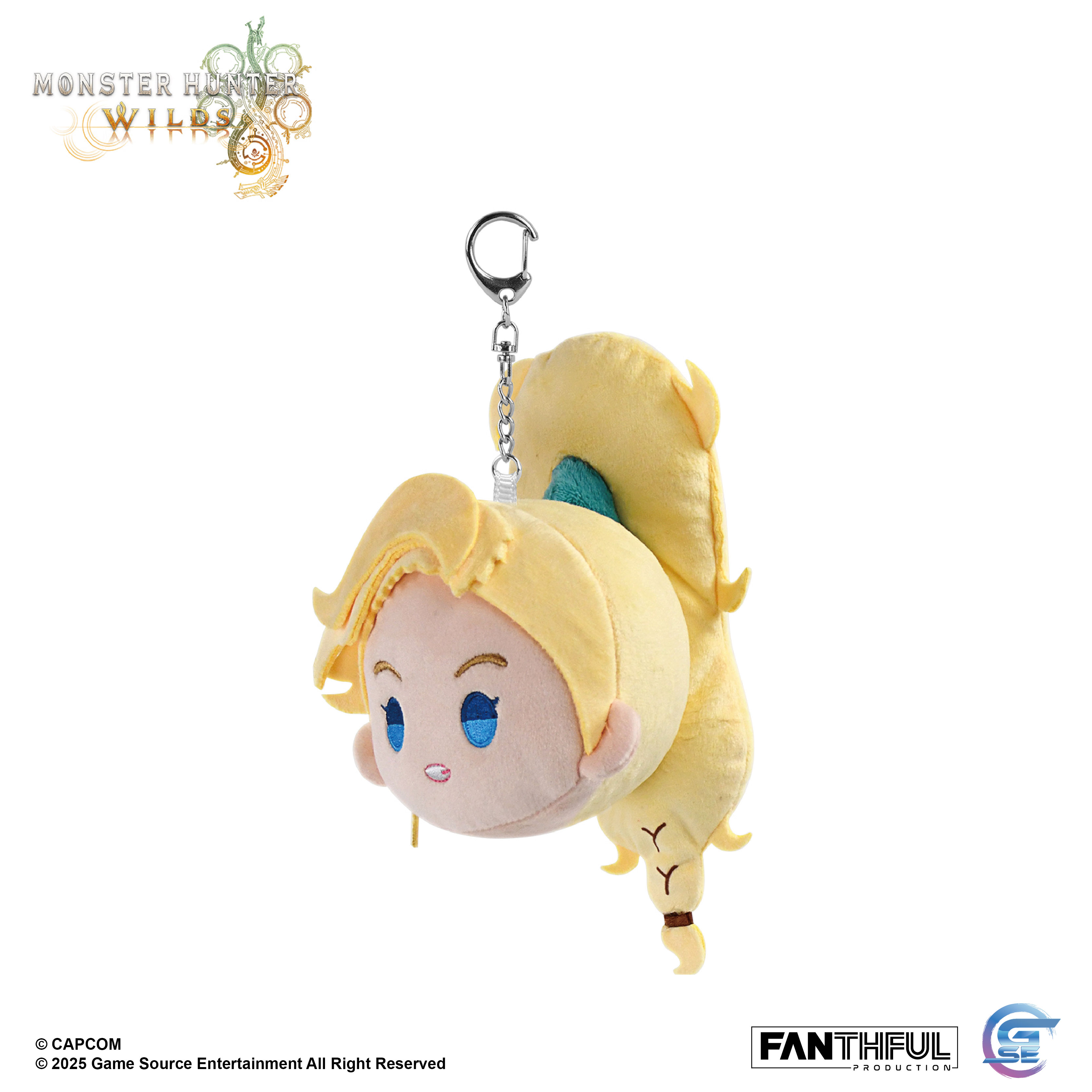 Fanthful《魔物獵人 荒野》Monster Hunter Wilds 毛絨掛件(傑瑪)