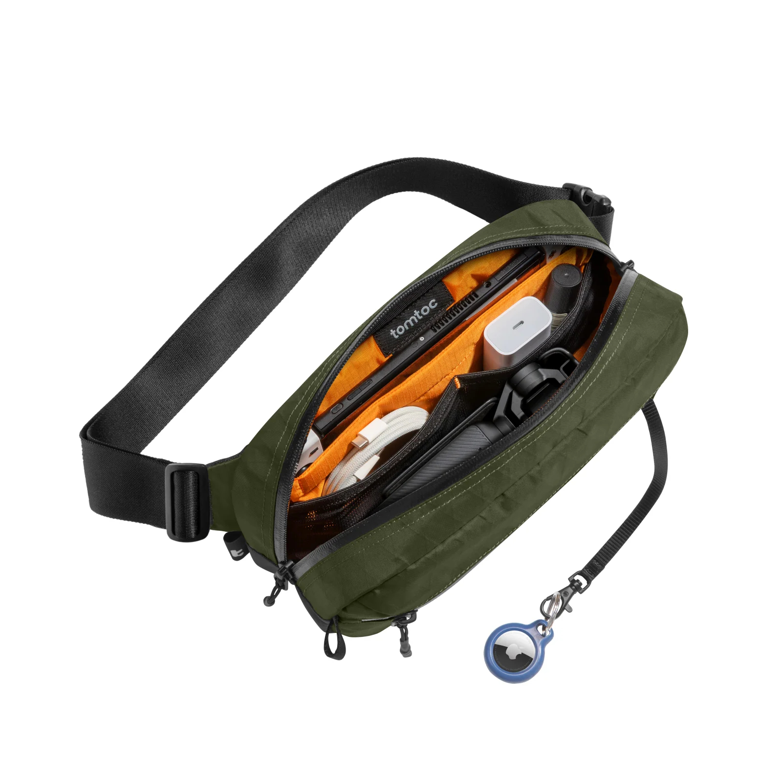 tomtoc Aviator-T35 X-Pac 胸包(T35M1T1)(3.5L-Green)