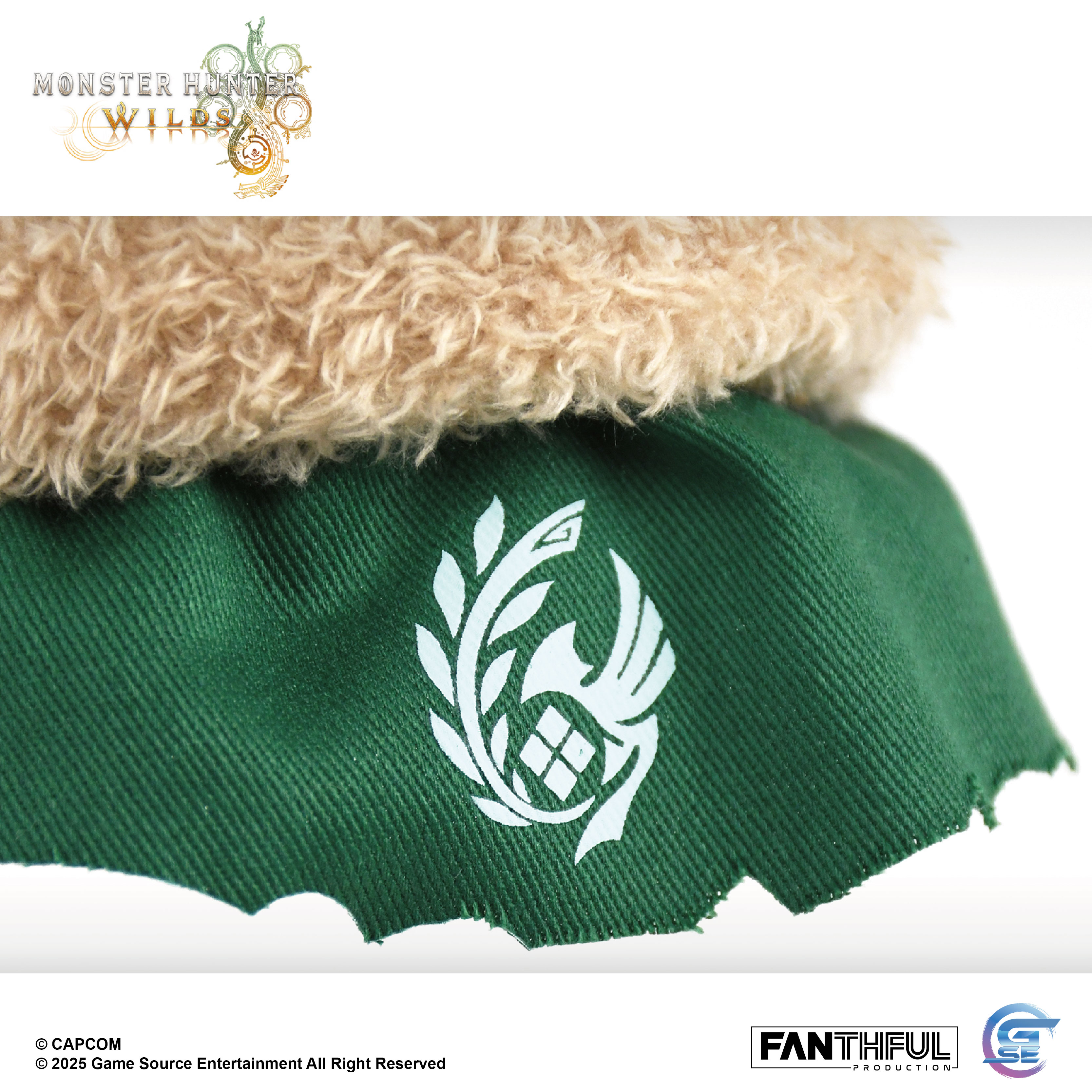 Fanthful《魔物獵人 荒野》Monster Hunter Wilds 毛絨掛件(阿托斯)