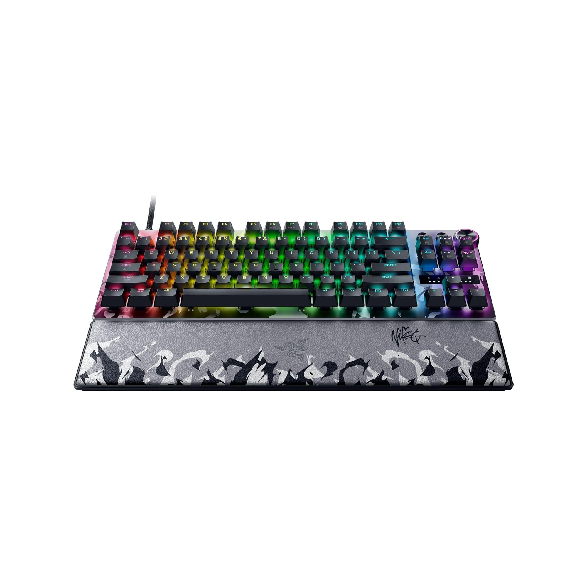 Razer X NiKo Huntsman V3 Pro Tenkeyless 8KHz 無數字鍵類比式光學電競鍵盤(CS2 NiKo Edition)