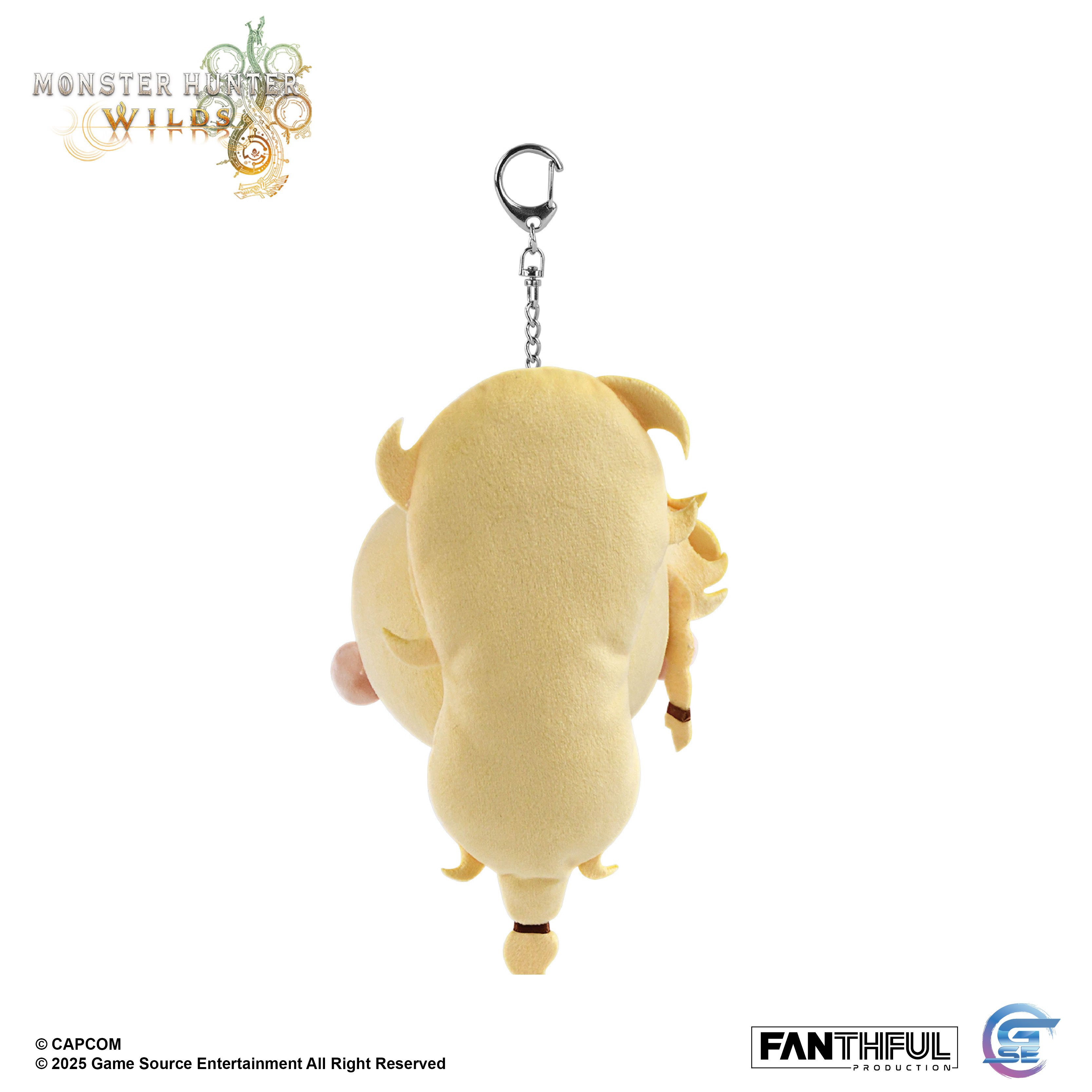 Fanthful《魔物獵人 荒野》Monster Hunter Wilds 毛絨掛件(傑瑪)