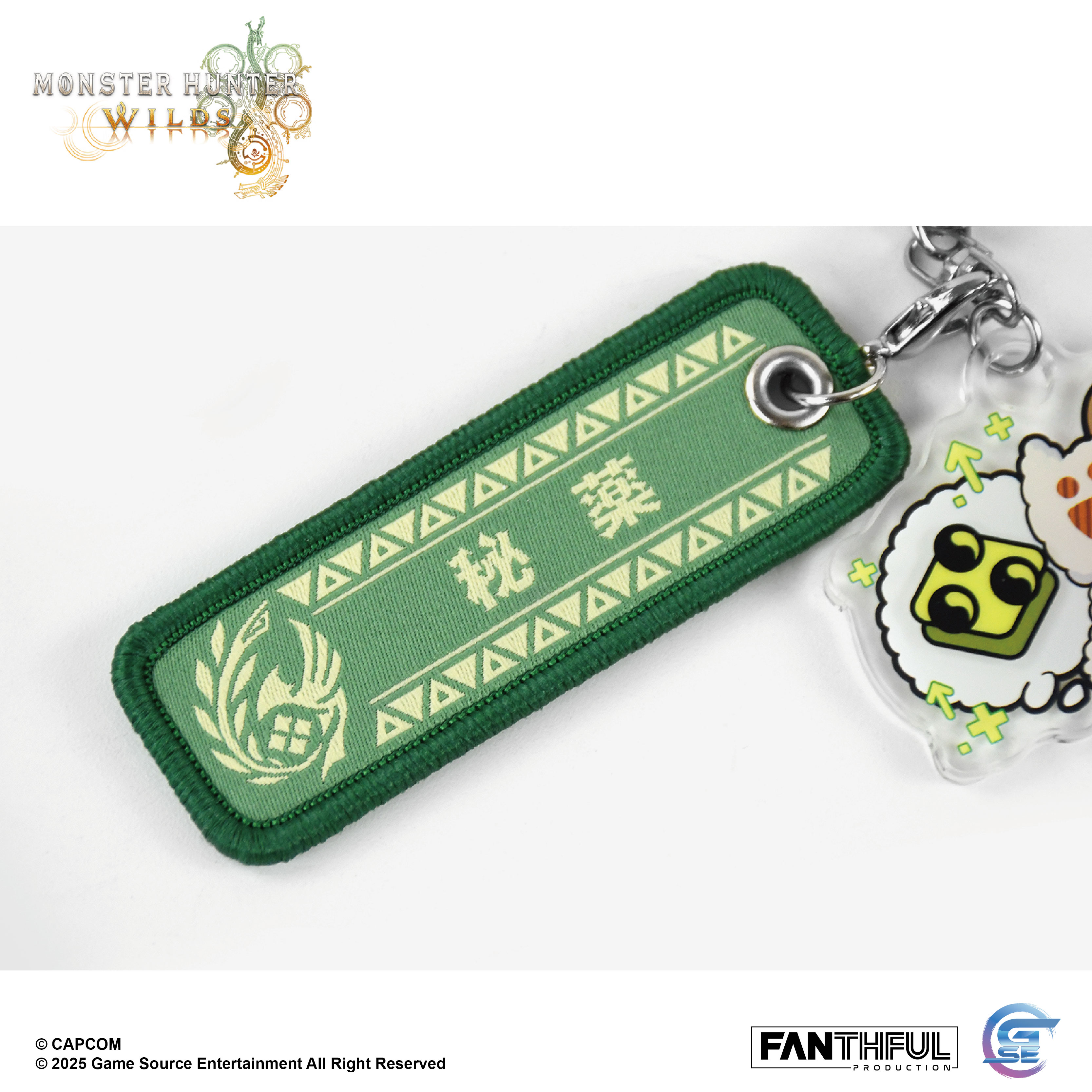 Fanthful《魔物獵人 荒野》Monster Hunter Wilds 艾露貓主題壓克力鎖匙扣盲盒(整盒10款)