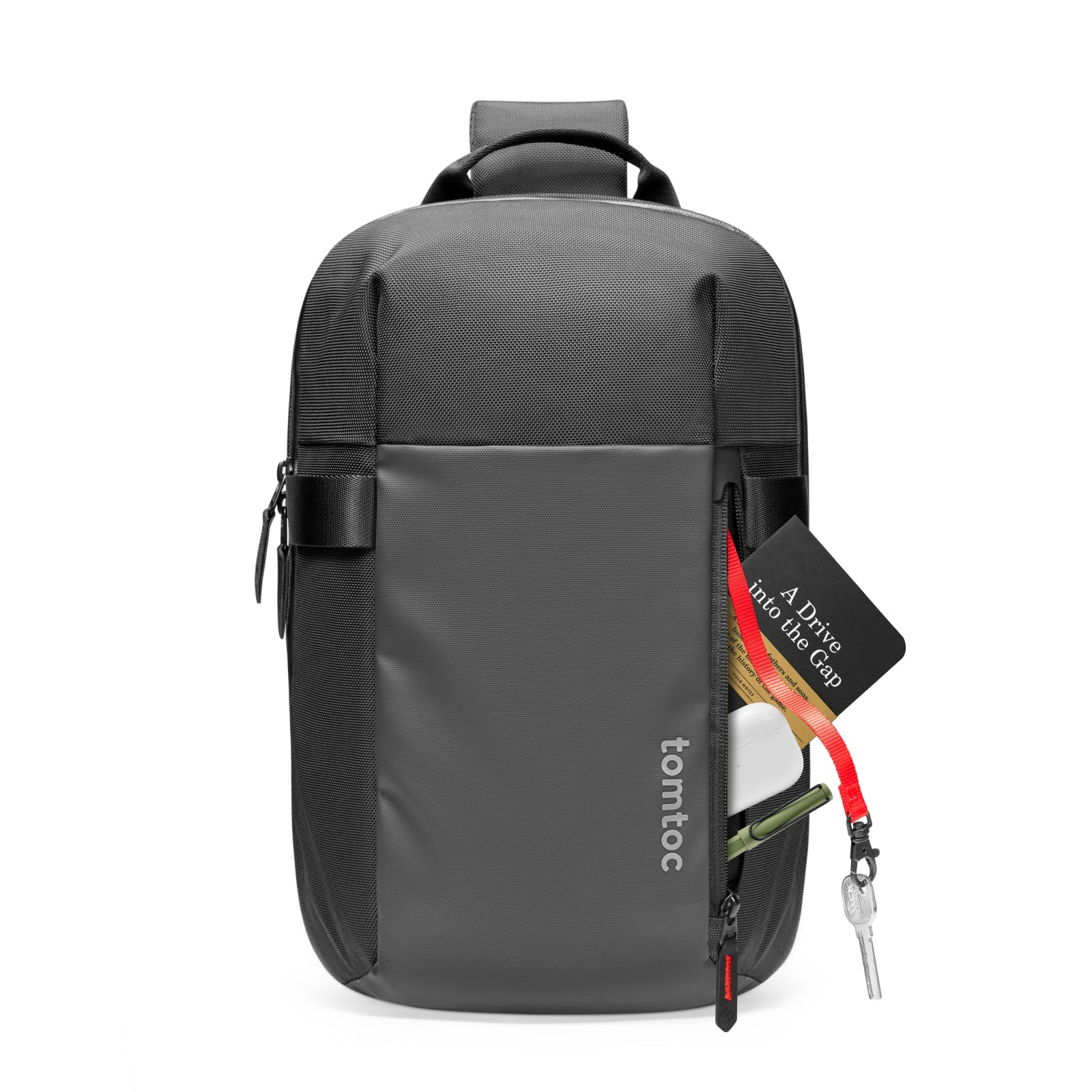 tomtoc Navigator-T24 城市探索斜孭袋(適用於13-14吋新款MacBook Pro)(T24M1D1)(Black)