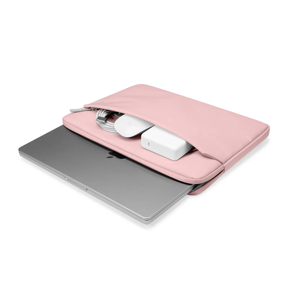 tomtoc Light-A18電腦保護袋 適用於14吋新款MacBook Pro(Pink)