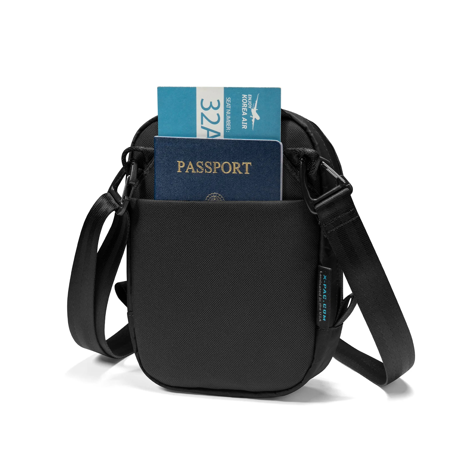 tomtoc Aviator-T37 X-PAC 小型斜孭袋(T37S1D2)(Black)