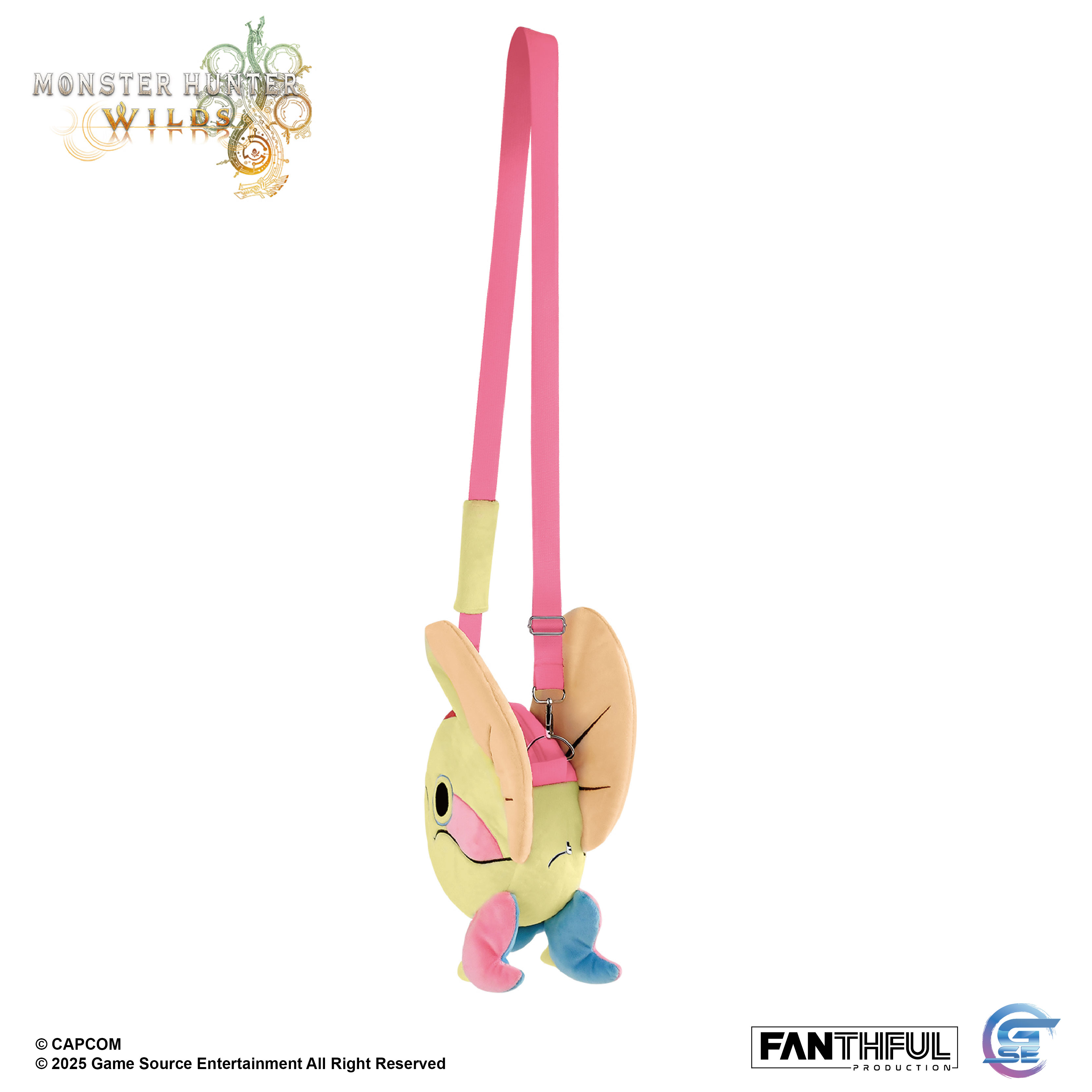 Fanthful《魔物獵人 荒野》Monster Hunter Wilds 毛絨包包(大怪鳥)