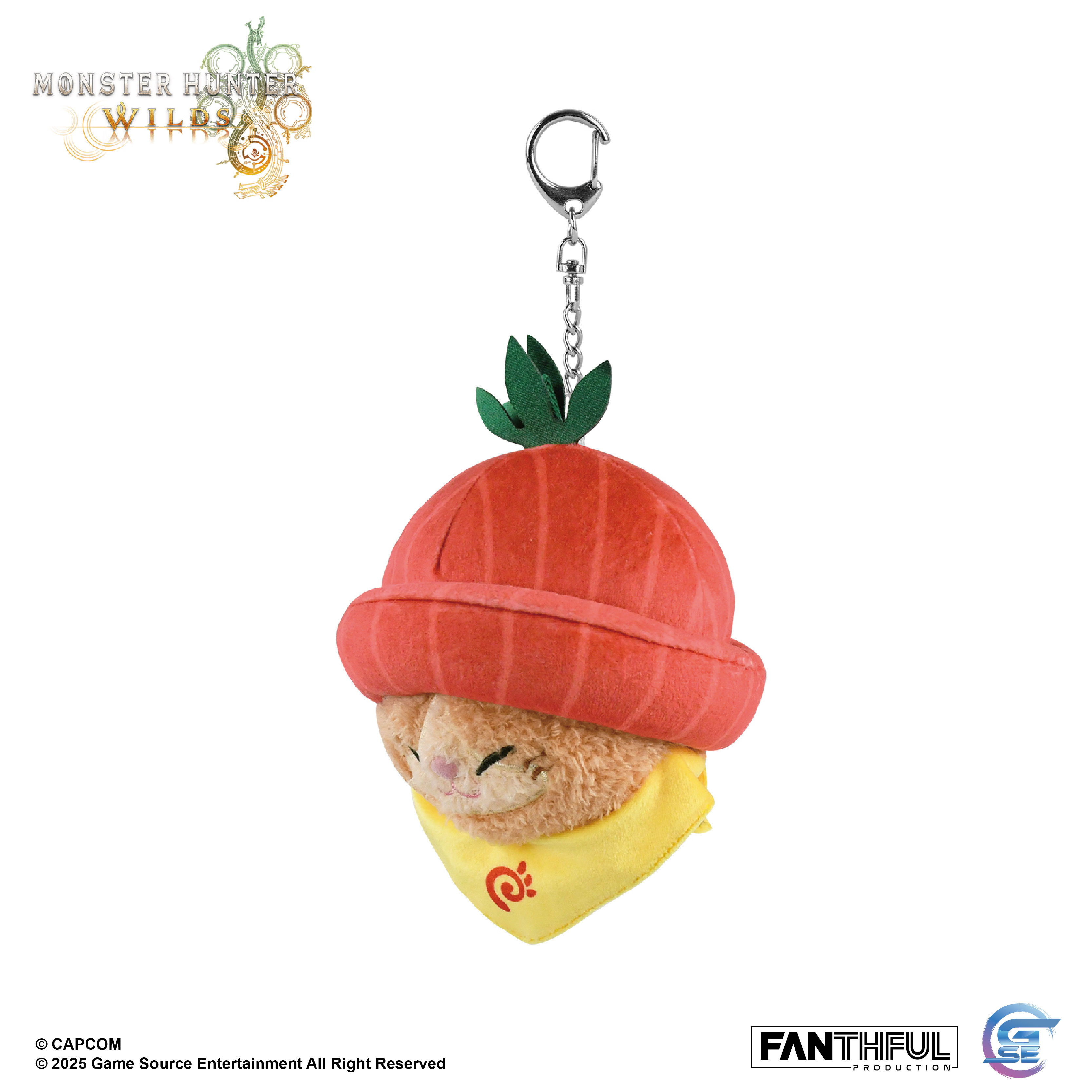Fanthful《魔物獵人 荒野》Monster Hunter Wilds 毛絨掛件(托姆)