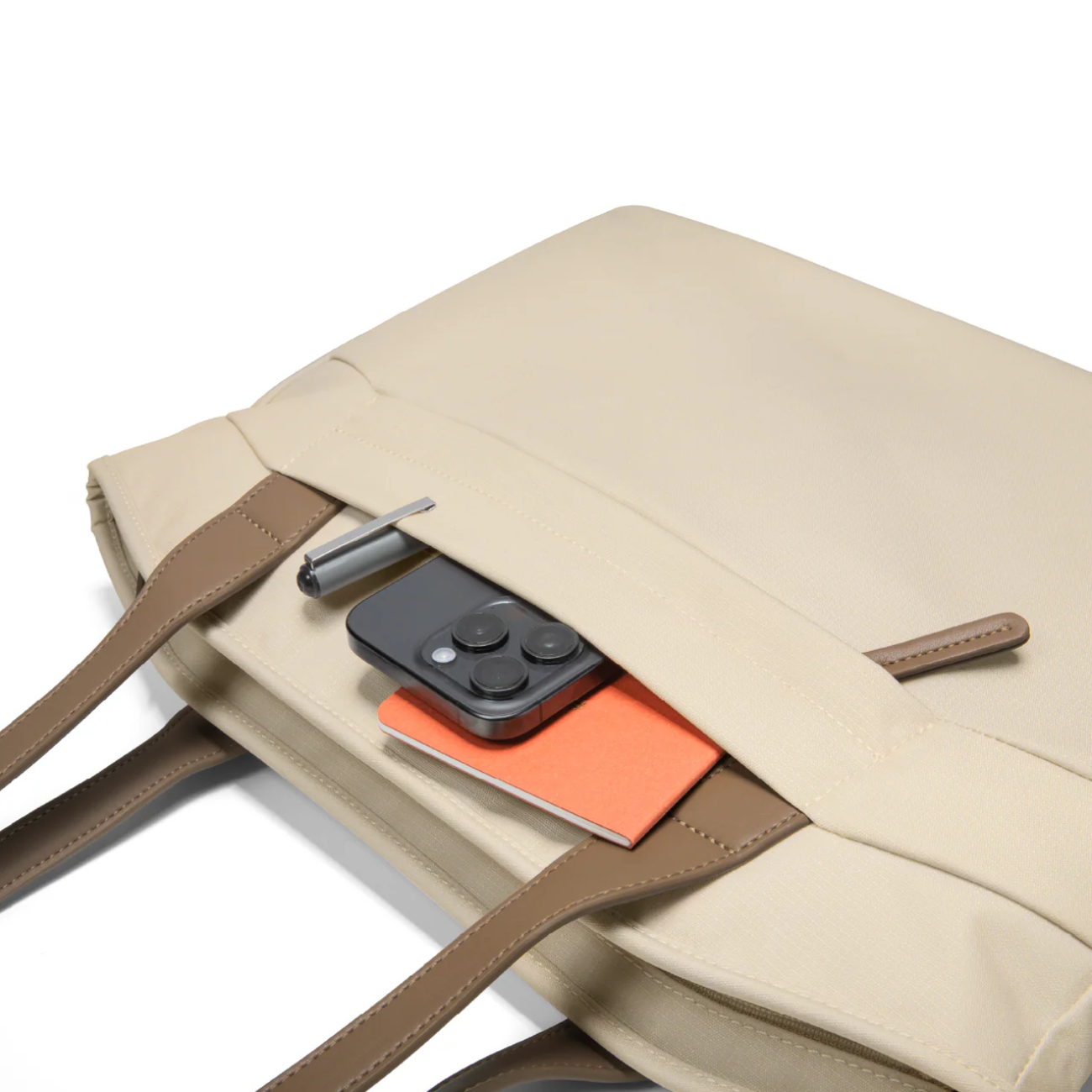 tomtoc Versatile-T23 手提電腦托特包(12.5L)(T23M1K1)(Khaki Beige)