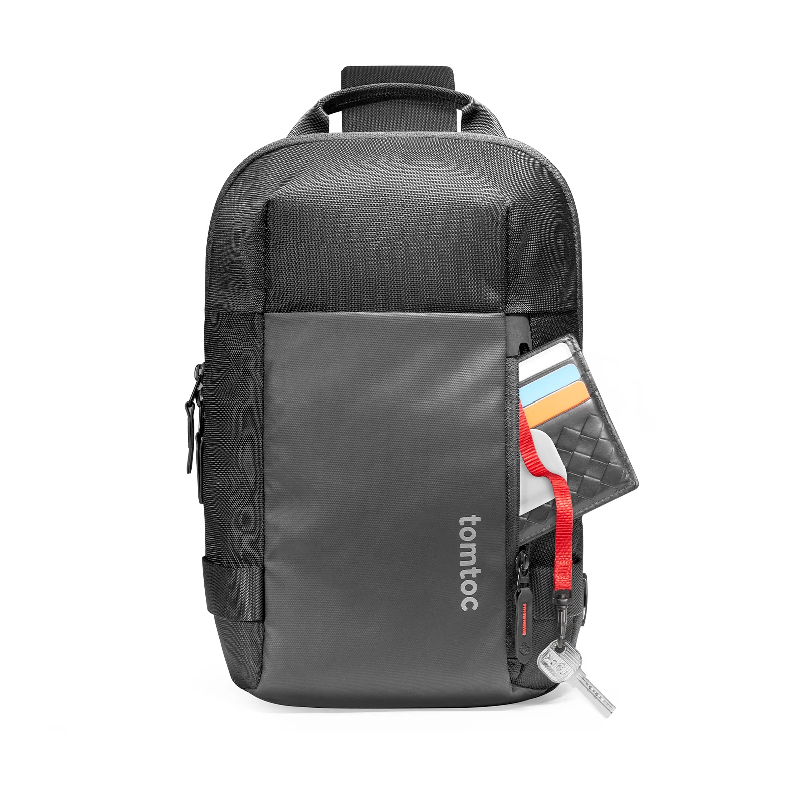 tomtoc Navigator-T24 城市探索斜孭袋(適用於11吋iPad Pro)(T24S1D1)(Black)