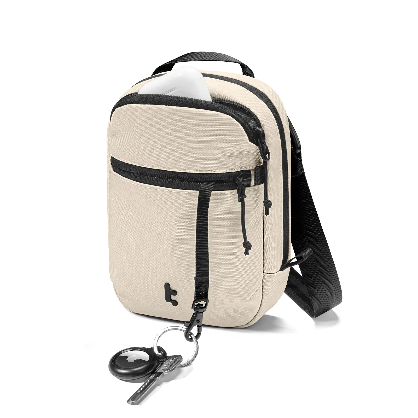 tomtoc Aviator-T37 小型斜孭袋(T37S1K1)(Khaki Beige)