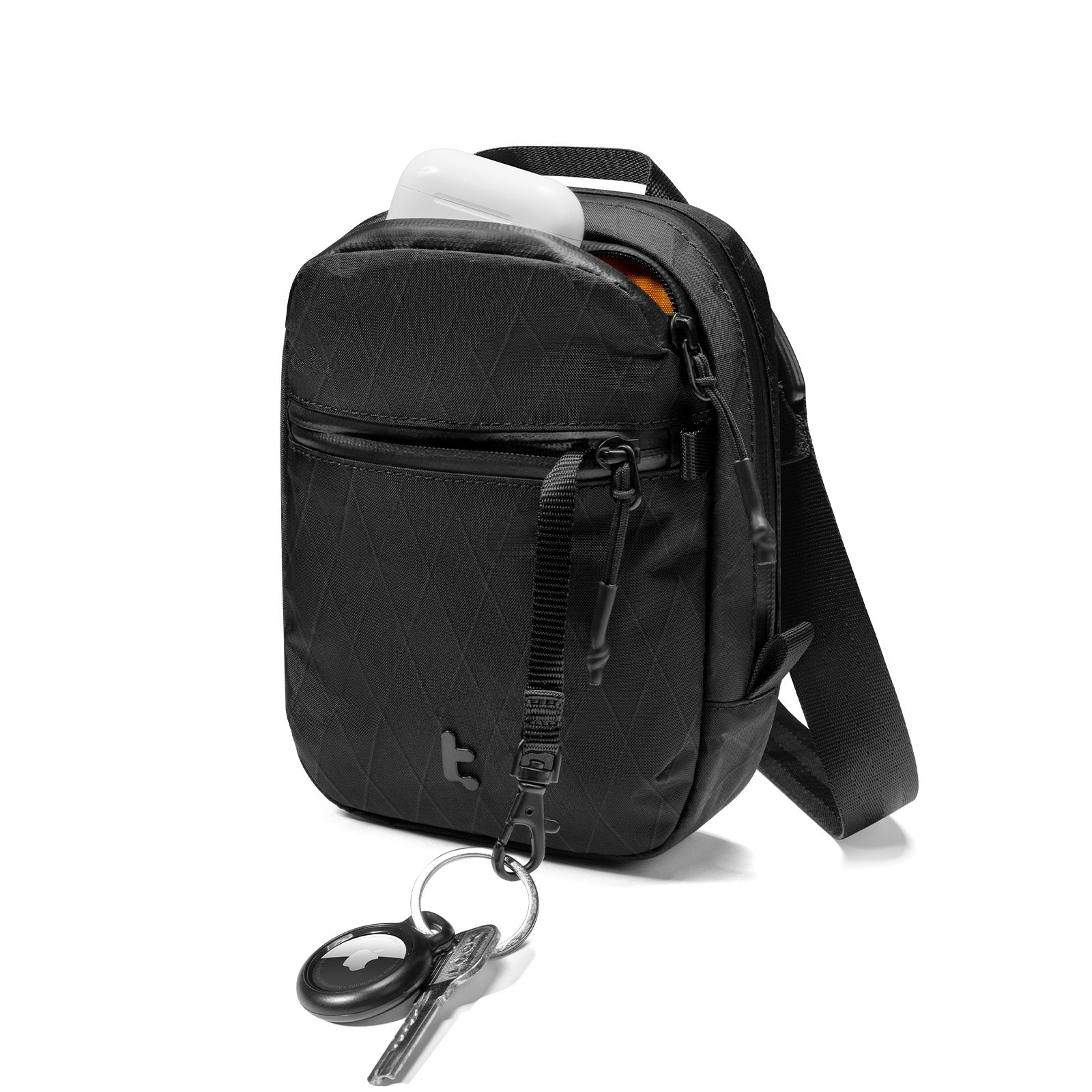 tomtoc Aviator-T37 X-PAC 小型斜孭袋(T37S1D2)(Black)