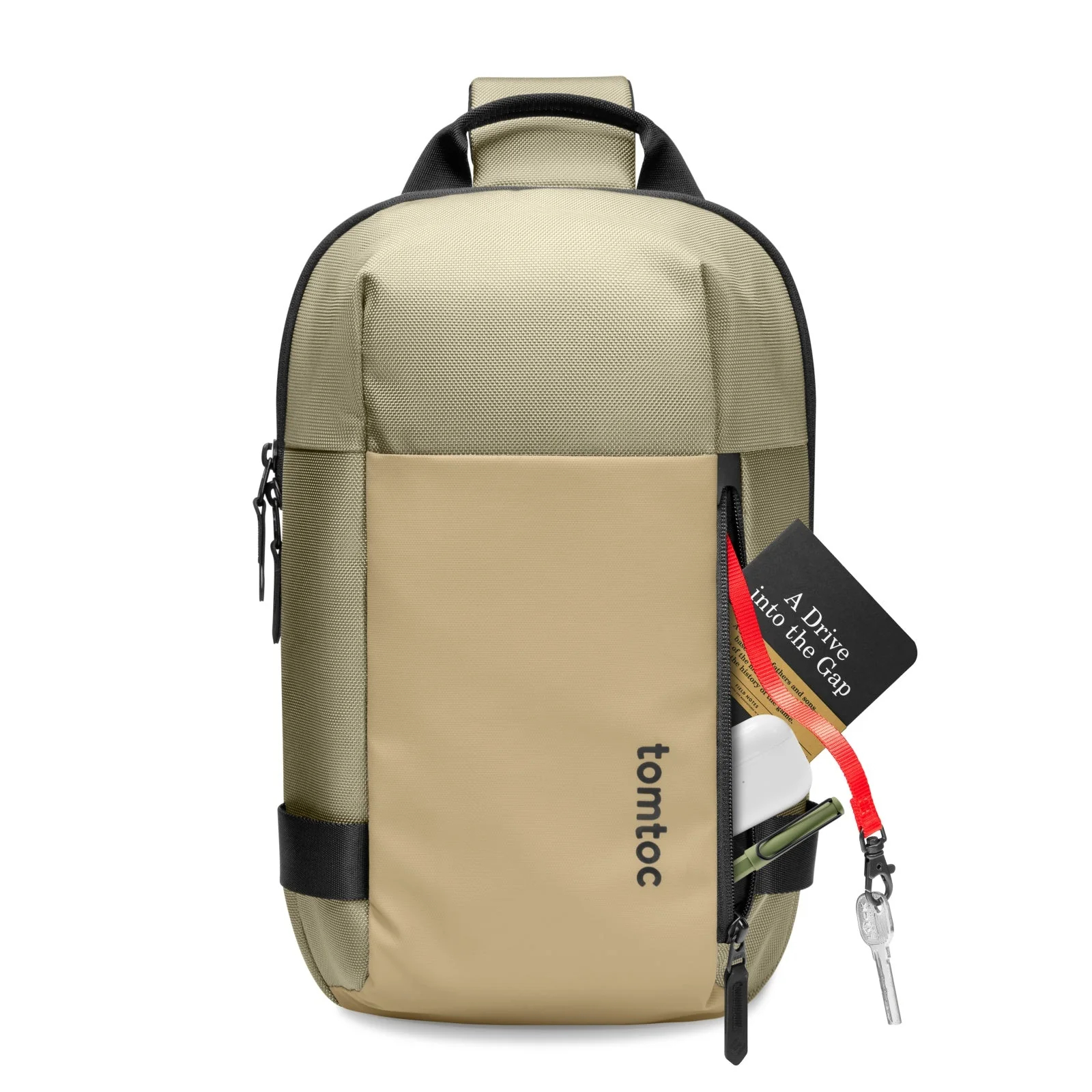 tomtoc Navigator-T24 城市探索斜孭袋(適用於11吋iPad Pro)(T24S1K1)(Khaki)