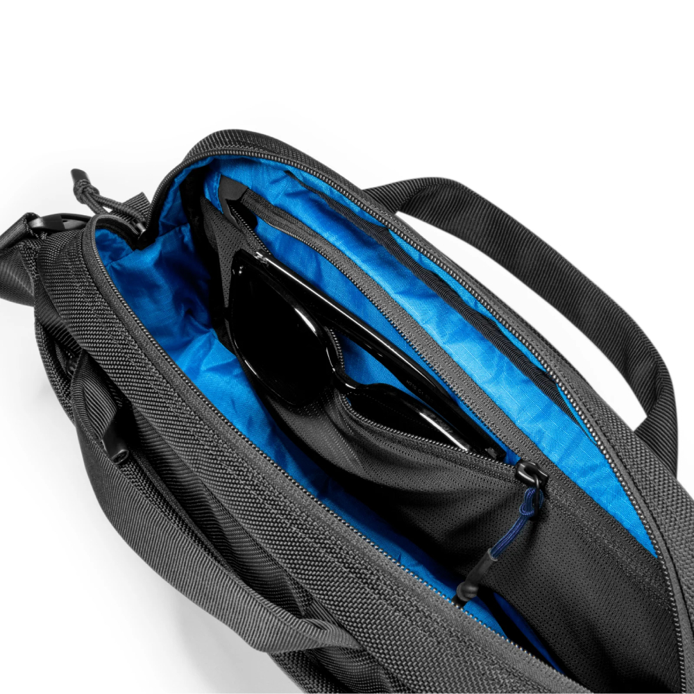 tomtoc Wander-T26 Cordura 城市探索斜孭袋(可收納Steam Deck OLED/ Switch 2/ ASUS ROG Ally/ iPad Mini)(T26S1D1)(Black)