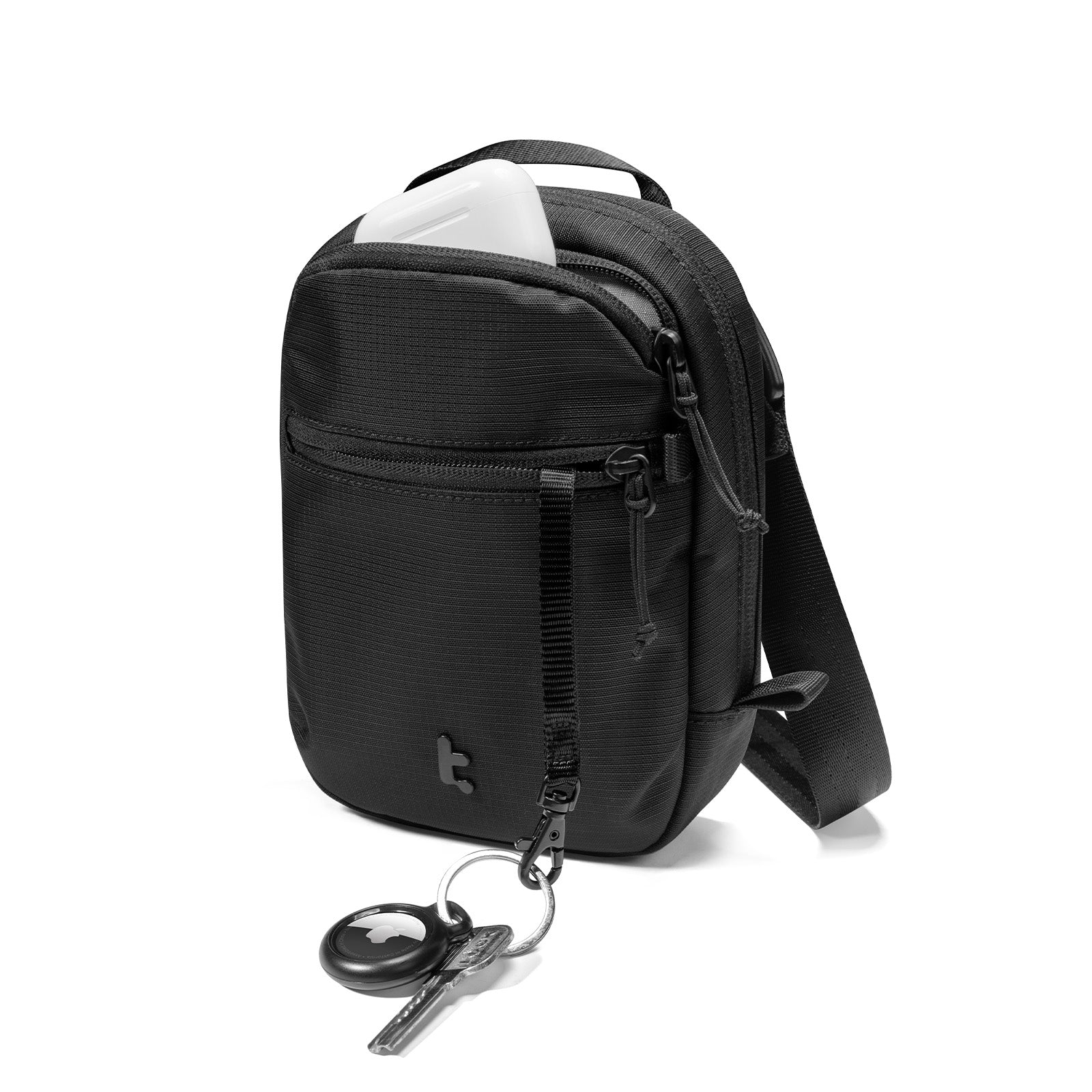 tomtoc Aviator-T37 小型斜孭袋(T37S1D1)(Black)