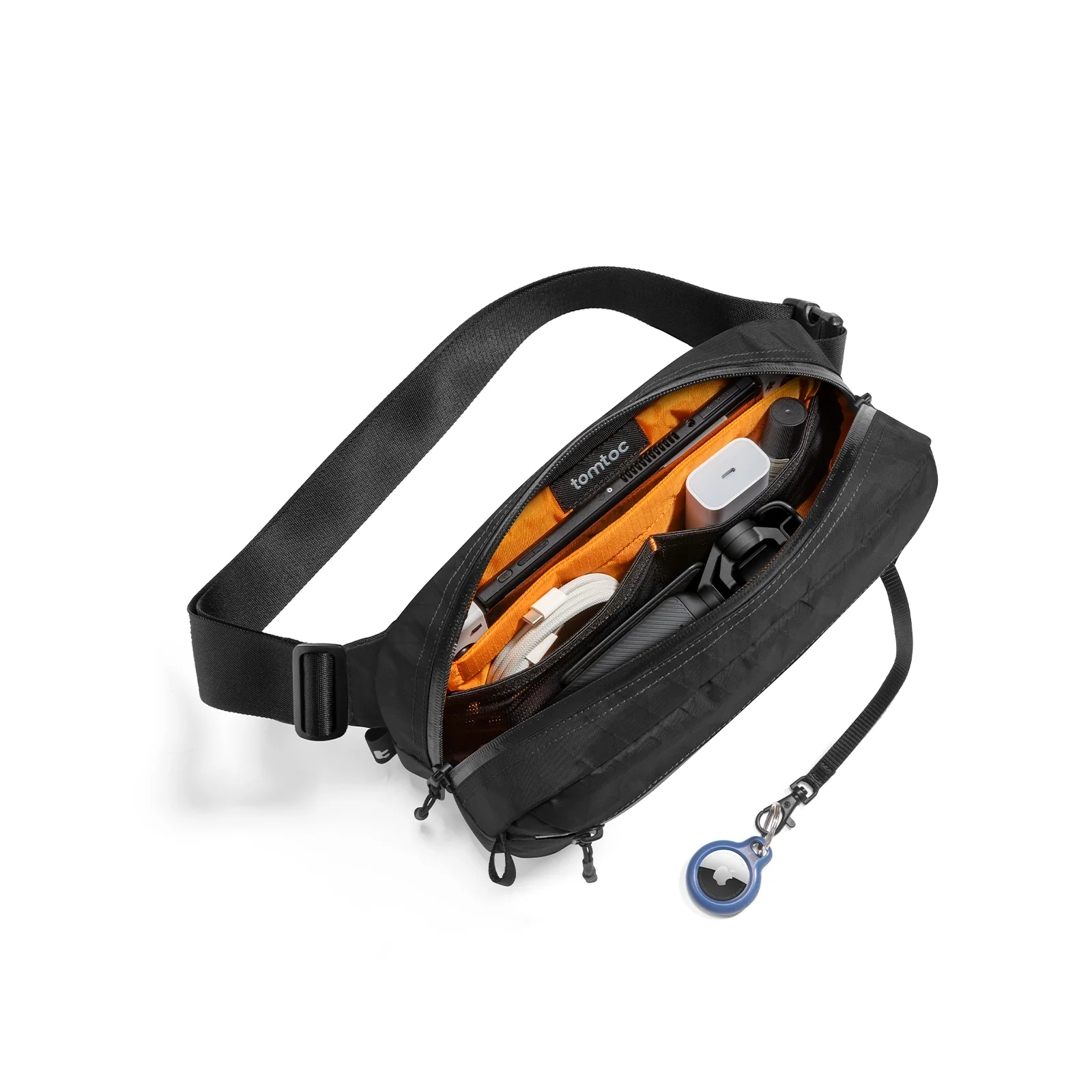 tomtoc Aviator-T35 X-Pac 胸包(T35M1D1)(3.5L-Black)