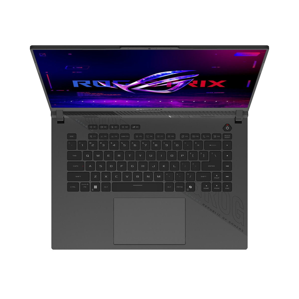 ASUS ROG Strix G16 16吋 2K QHD 165Hz (Ryzen 9 8940HX+RTX5070Ti+16GB+1TB+Win11 Home) 手提電腦