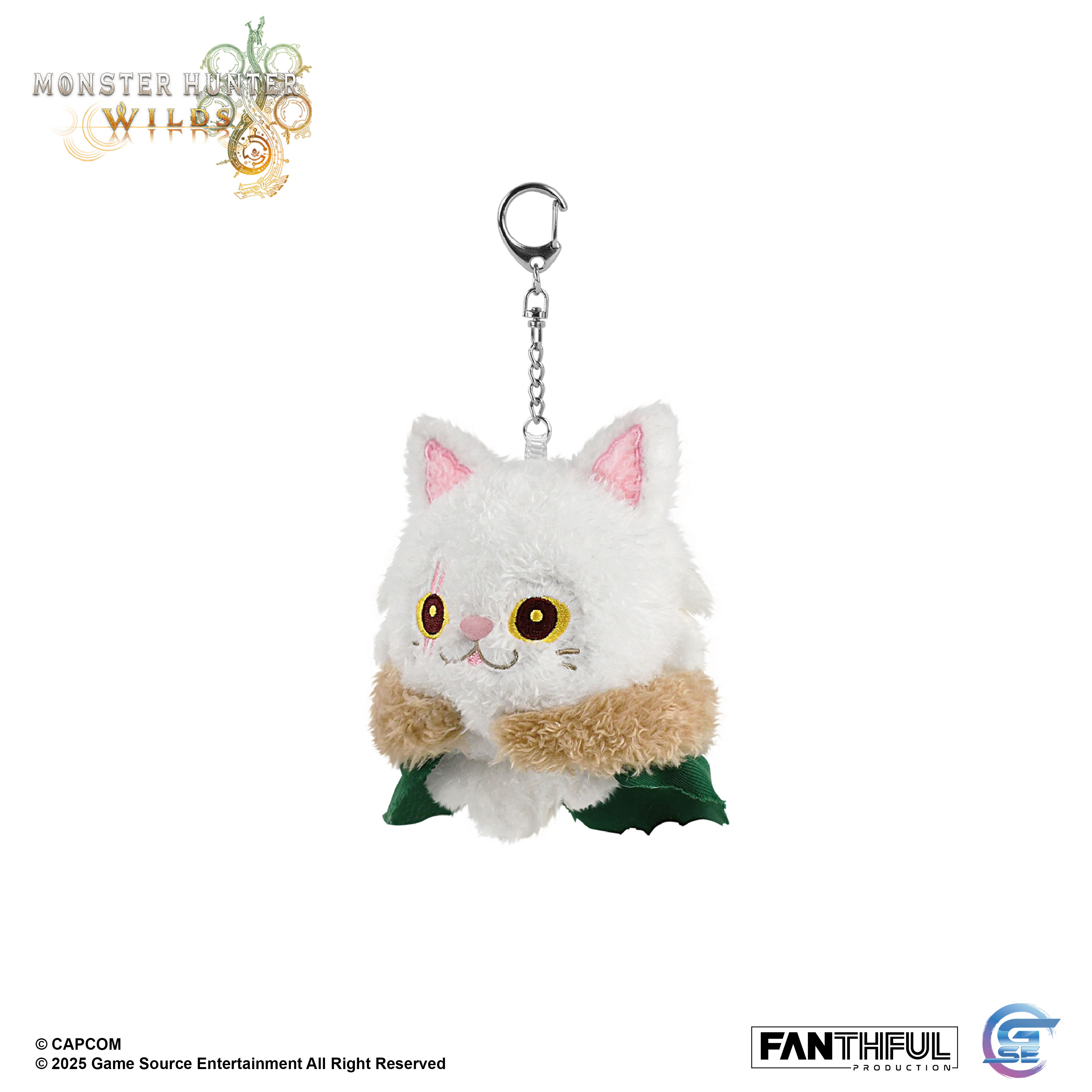 Fanthful《魔物獵人 荒野》Monster Hunter Wilds 毛絨掛件(阿托斯)