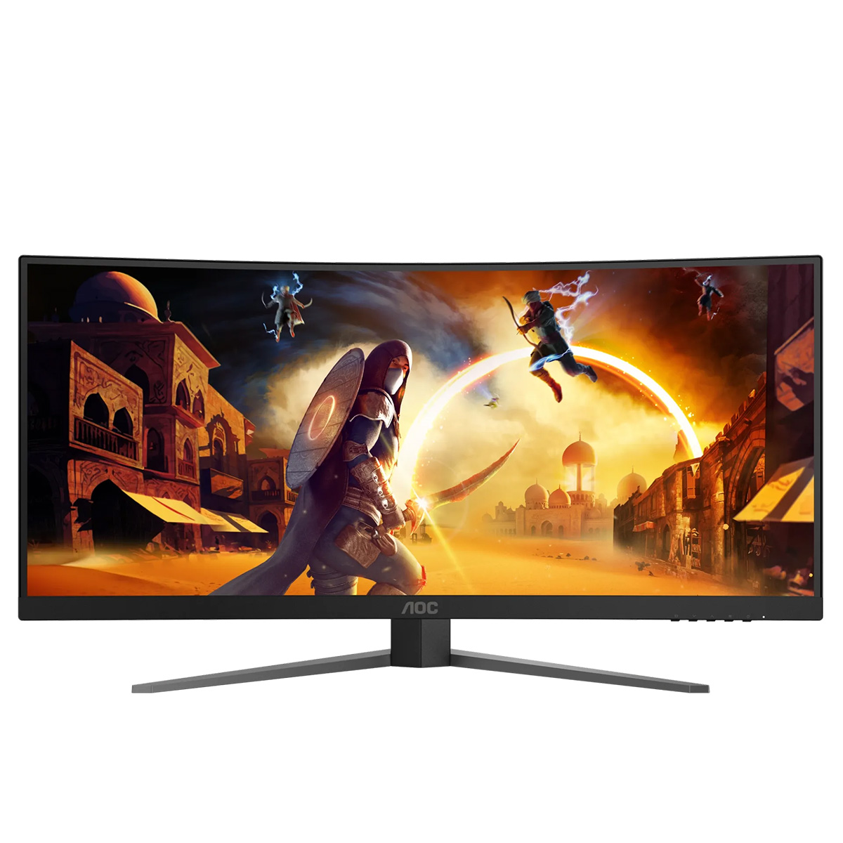 AOC CU34G4Z 34吋 WQHD 21:9 240Hz Fast VA 1500R 曲面電競顯示器