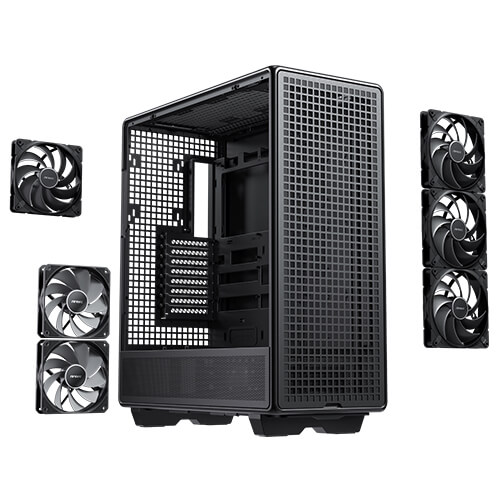 Antec 900 E-ATX工作站機箱(預裝6把風扇)