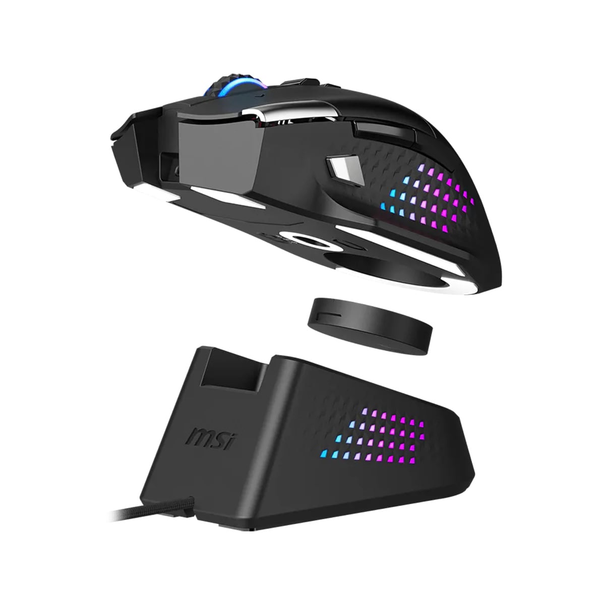 MSI Versa Pro Wireless 無線遊戲滑鼠連Dock Pro充電座