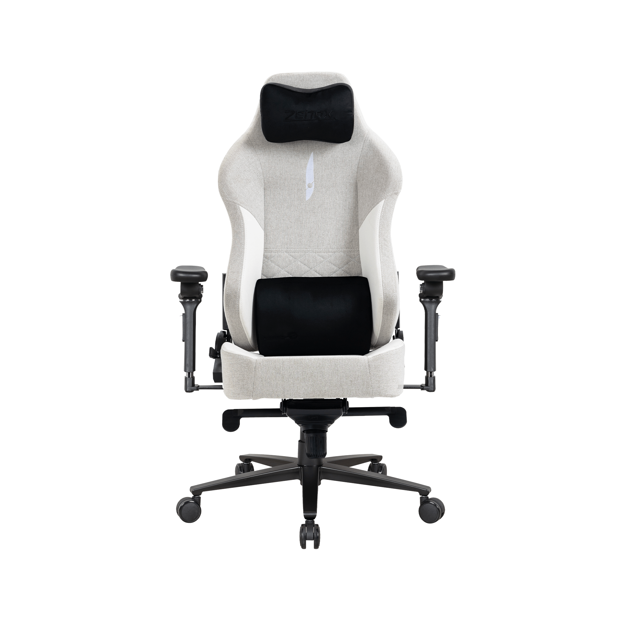 C257D Zenox Spectre MK-2 人體工學高背電競椅(5D 扶手)(Fabric/Light Grey)
