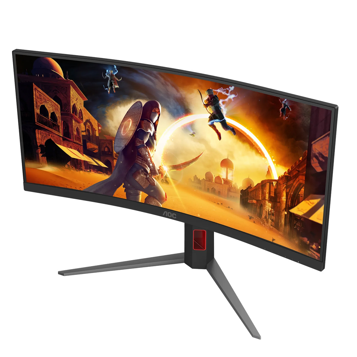 AOC CU34G4Z 34吋 WQHD 21:9 240Hz Fast VA 1500R 曲面電競顯示器
