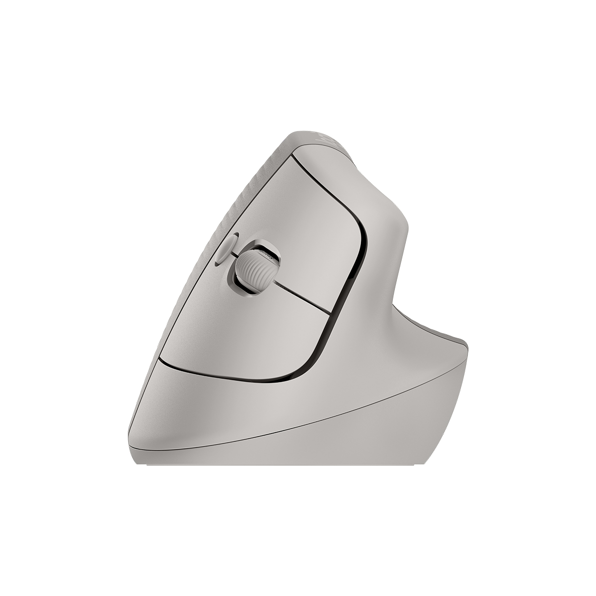 Logitech Lift Vertical 雙模無線 人體工學垂直滑鼠(迷霧灰)