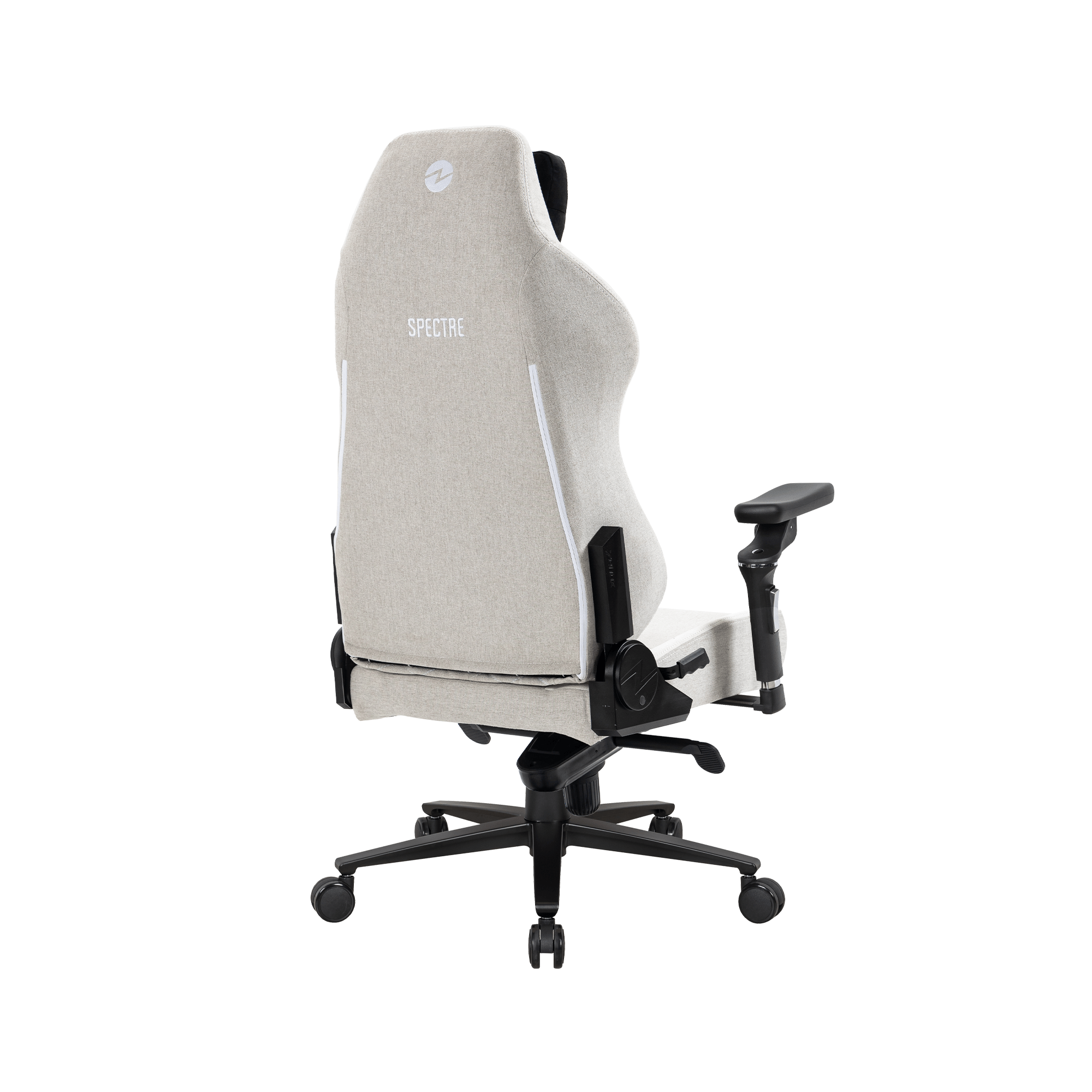 C257D Zenox Spectre MK-2 人體工學高背電競椅(5D 扶手)(Fabric/Light Grey)